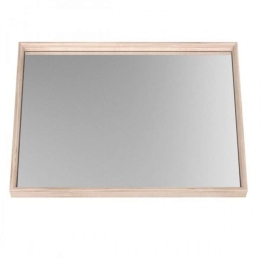 Καθρέπτης Τοίχου Solo TO-SOLO80 80x3x59cm Sonoma Aidonitsa Mdf,Γυαλί