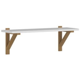 Ράφι Τούχου Neptune TO-NEPTUNESHELF67 67x21x22,5cm Sonoma-White Aidonitsa