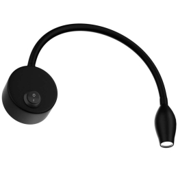 Φωτιστικό Τοίχου - Απλίκα HU-HJ1216 40x8x3cm Led 180lm 3W 4000K Black Aidonitsa