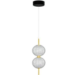 Φωτιστικό Οροφής HU-HJ6059-G 39x15x120cm Led 2100lm 30W 4000K Clear-Gold Aidonitsa