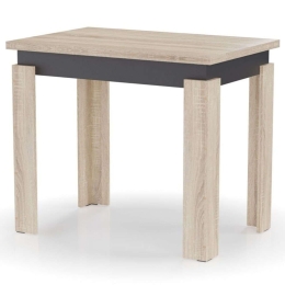 Τραπέζι Επεκτεινόμενο Family GR-TAB90-2 90x60x77cm Sonoma-Anthracite Μελαμίνη