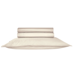 Μαξιλαροθήκες Opulence 121 Σετ 2τμχ Ecru Kentia 50Χ70 50x70cm 100% Βαμβακοσατέν