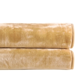 Κουβέρτα Notte 11 Camel Kentia Μονό 160x240cm Πολυέστερ