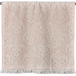 Πετσέτα Mallory 14 Dusty Pink-Ecru Kentia Χεριών 30x50cm 100% Βαμβάκι