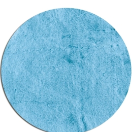 Χαλί Παιδικό Γούνινο Mike 19 Light Blue Kentia 150X150cm Round