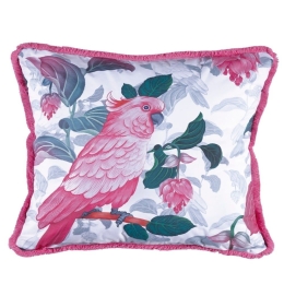Μαξιλαροθήκη Διακοσμητική Fancy S22 04 Fuchsia Kentia 50Χ50 Βαμβάκι-Πολυέστερ