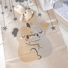 Χαλάκι Παιδικό Koala Ecru-Grey-Beige Kentia 80X140cm