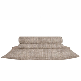 Σεντόνι Colton 13 Beige Kentia Υπέρδιπλο 240x270cm 100% Βαμβάκι