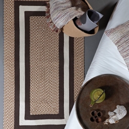 Χαλάκι Jake 04 Beige -Brown Kentia 80X150cm