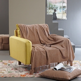 Ριχτάρι Preston 26 Brown Kentia Τετραθέσιο 180x320cm Πολυέστερ