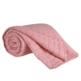 Κουβερλί Vegas 26 Salmon Pink Kentia King Size 260x240cm Microfiber-Polyester