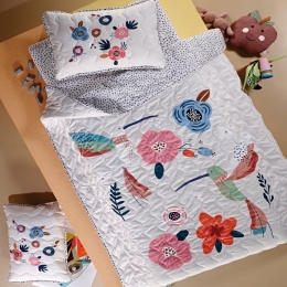 Κουβερλί Παιδικό Kolibri Multi Kentia Μονό 160x240cm Microfiber-Polyester