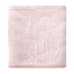 Κουβέρτα Βρεφική Trini 14 Old Rose Kentia Αγκαλιάς 70x100cm 100% Βαμβάκι