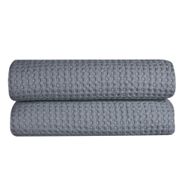 Κουβέρτα Illusion 22 Grey Kentia King Size 260x250cm 100% Βαμβάκι