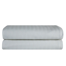 Κουβέρτα Poetry 19 Blue Grey Kentia Υπέρδιπλο 220x240cm 100% Πενιέ Βαμβάκι