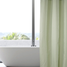 Κουρτίνα Μπάνιου Markus 10 Light Green Kentia 240Πx180Υ 240x180cm Πολυέστερ