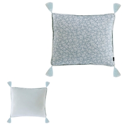 Μαξιλάρι Διακοσμητικό (Με Γέμιση) Alena Light Mint Green Kentia 50X50 Βαμβάκι-Μικροφίμπρα