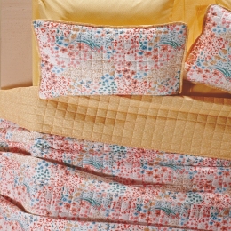 Μαξιλαροθήκες Sandy 11 (Σετ 2τμχ) Salmon-Mustard Kentia 52X72 Microfiber-Polyester