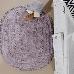 Πατάκι Μπάνιου Ronan 35 Lilac Kentia 50X80cm 100% Βαμβάκι