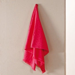 Πετσέτα Θαλάσσης - Παρεό Kasos 14 Pink Kentia Θαλάσσης 90x180cm 100% Βαμβάκι