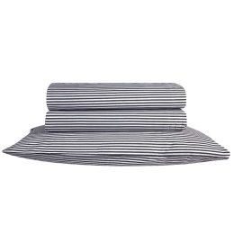 Σεντόνι Dixon B 30 Black Kentia Μονό 160x270cm 100% Βαμβάκι