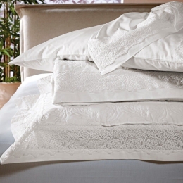 Σεντόνια Dulcinea (Σετ 4τμχ) Ivory Kentia Υπέρδιπλο 240x270cm 100% Βαμβακοσατέν