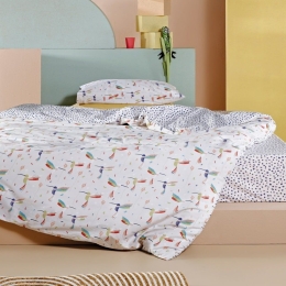 Σεντόνια Παιδικά Kolibri (Σετ 3τμχ) Multi Kentia Μονό 160x270cm 100% Βαμβάκι