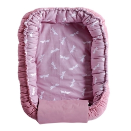 Βρεφική Φωλιά Ύπνου Nest 231 Old Rose Kentia 55x100cm 100% Βαμβάκι