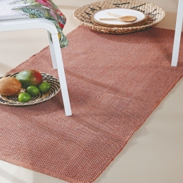 Χαλάκι Κουζίνας Case 17 Terracotta Kentia 70X140cm 100% Βαμβάκι