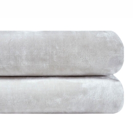 Κουβέρτα Notte 00 White Kentia Ημίδιπλο 180x220cm Πολυέστερ