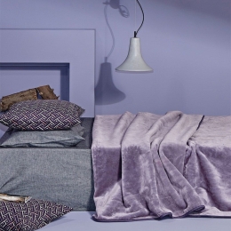 Κουβέρτα Notte 42 Mauve Kentia Μονό 160x220cm Πολυέστερ