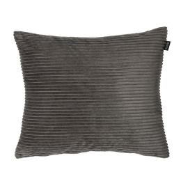 Μαξιλάρι Διακοσμητικό (Με Γέμισμα) Spencer 24 Anthracite Kentia 50X50 50x50cm Πολυέστερ