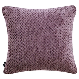 Μαξιλάρι Διακοσμητικό (Με Γέμισμα) Stanley 35 Plum Kentia 50X50 50x50cm Πολυέστερ