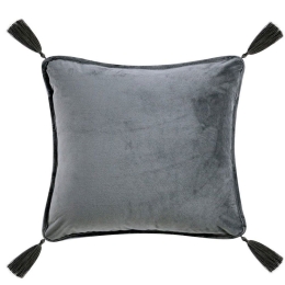 Μαξιλάρι Διακοσμητικό (Με Γέμισμα) Yorick 22 Grey Kentia 50X50 50x50cm Βαμβάκι-Πολυέστερ