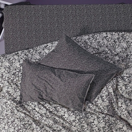 Μαξιλαροθήκες Gracy 30A (Σετ 2τμχ) Beige-Black Kentia 50Χ70 50x70cm 100% Πενιέ Βαμβάκι
