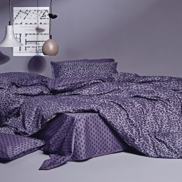Πάπλωμα Dakar 42 Purple Kentia Υπέρδιπλο 220x240cm 100% Βαμβακοσατέν