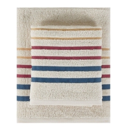 Πετσέτες Julia 12 (Σετ 2τμχ) Beige Kentia Σετ Πετσέτες 70x140cm 100% Βαμβάκι