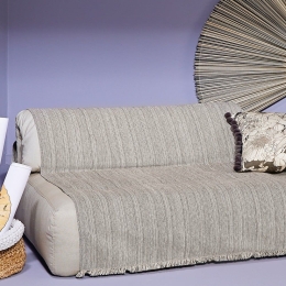 Ριχτάρι Grant 15 Beige Kentia Τετραθέσιο 180x340cm Chenille,Βαμβάκι,Polyester