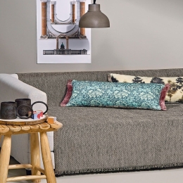 Ριχτάρι Kanon 04 Light Brown Kentia Διθέσιο 180x250cm Chenille,Cotton,Polyester