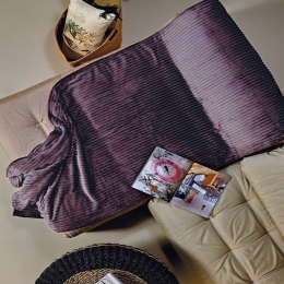 Ριχτάρι Sergio 04 Mauve Kentia Πολυθρόνα 130x180cm Πολυέστερ