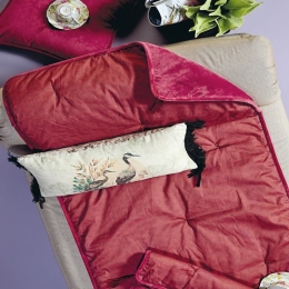 Futon Yorick 1840 Bordo Kentia Διθέσιο 75x160cm Βαμβάκι-Πολυέστερ