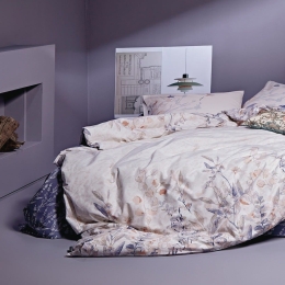 Σεντόνια Beatrice 39 (Σετ 4τμχ) Purple-Beige Kentia King Size 270x270cm 100% Βαμβάκι