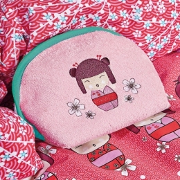 Τσαντάκι - Νεσεσέρ Βρεφικό Hiroco 20x30 Pink Kentia 100% Βαμβάκι