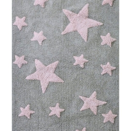 Χαλάκι Παιδικό Asterisco 22 Grey-Pink Kentia 70X140cm