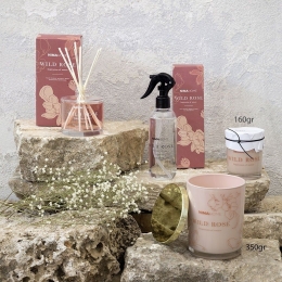 Αρωματικό Κερί 160gr - Wild Rose Nima Παραφίνη