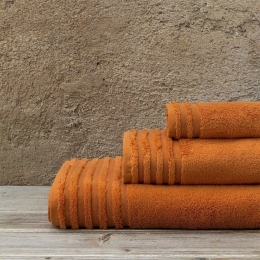 Πετσέτα Vista Dark Orange Nima Χεριών 30x50cm 100% Βαμβάκι
