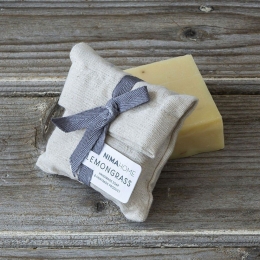 Σαπούνι Χειροποίητο Noir 100g Lemongrass Nima