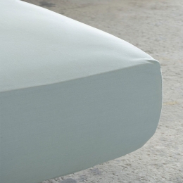 Σεντόνι Unicolors Με Λάστιχο Shadow Blue Nima Υπέρδιπλο 160x232cm 100% Βαμβάκι