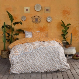 Κουβερλί Imane Beige Nima Μονό 160x245cm 100% Βαμβάκι