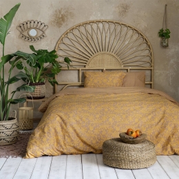 Κουβερλί Salma Deep Orange Nima Μονό 160x245cm 100% Βαμβάκι